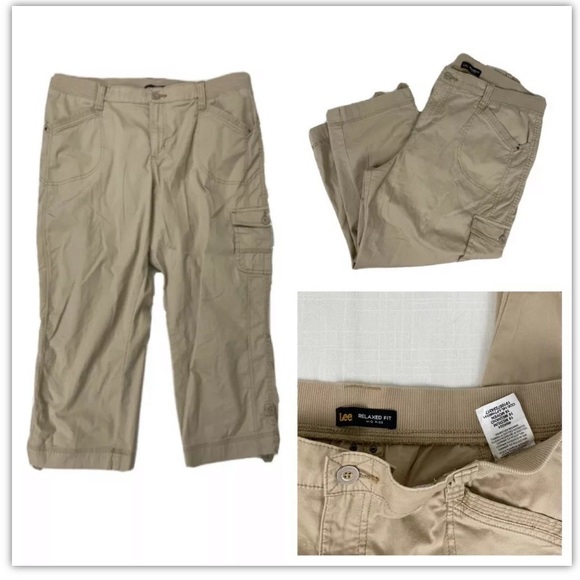 lee flex to go cargo capris
